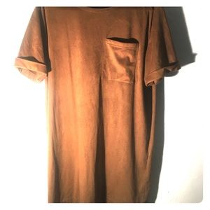 MICHAEL KOR tan “shirt like” dress greatcondition